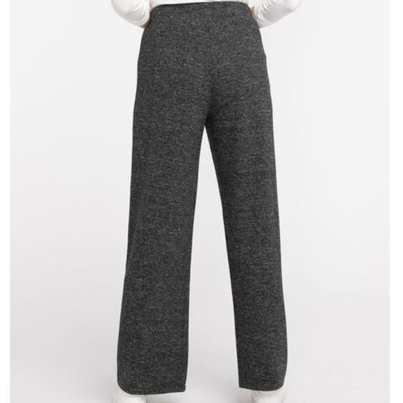 NEW Wide Leg Lounge Pant, Charcoal, L, Recycled Materials! - Picture 5 of 6